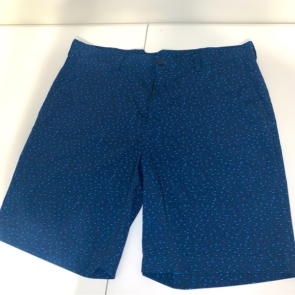PGA Tour Other - MEN’S PGA Tour Flat Front Polyester Blend Blue Golf Shorts Size 38